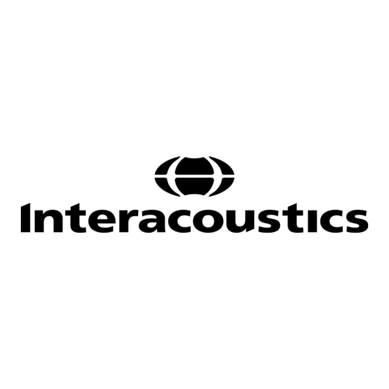 Interacoustics Affinity Compact Gebruiksaanwijzing