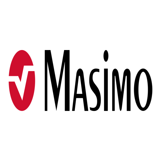 Masimo Rad-8 Gebruikershandleiding