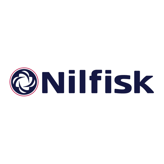 Nilfisk BU800 Gebruiksaanwijzing