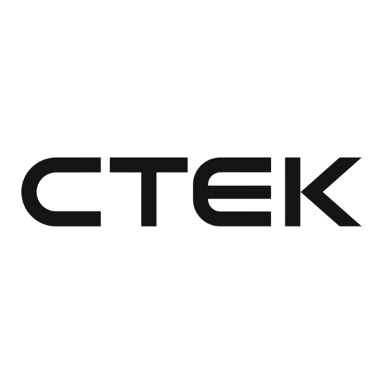 CTEK MXS 25 Handleiding