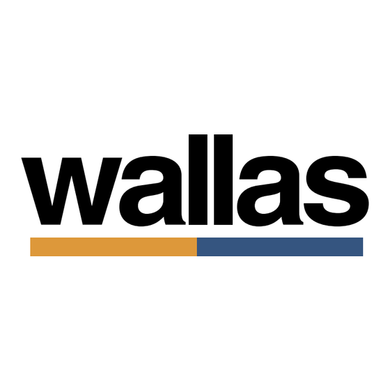 wallas 86D Handleiding Voor Installatie, Bediening En Onderhoud