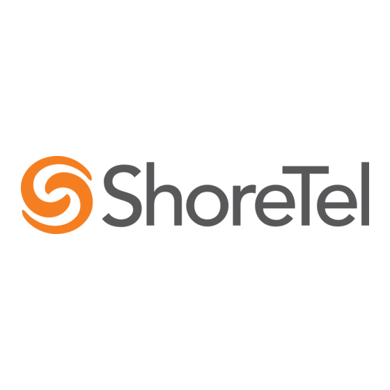 ShoreTel 265 Gebruikershandleiding