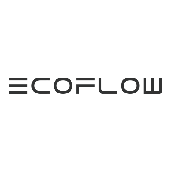 EcoFlow RIVER Pro Gebruikershandleiding