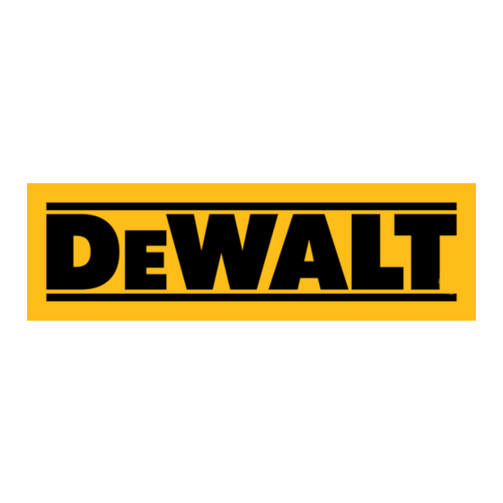 DeWalt DCH072 Instructies