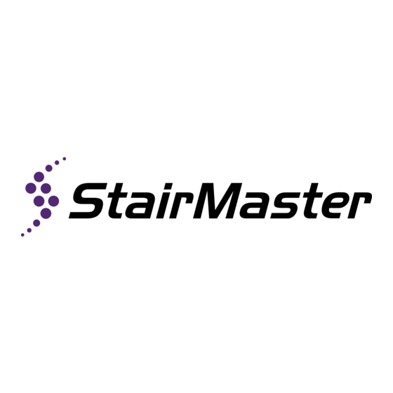 Stairmaster TWISTLOCK STANDAARD Gebruikershandleiding