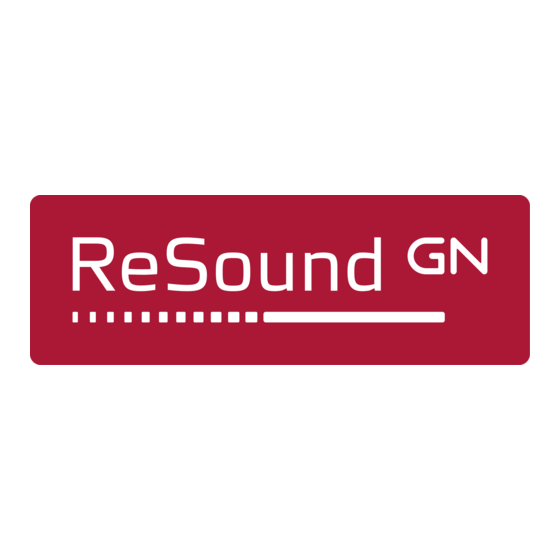 ReSound LiNX 3D Handleiding