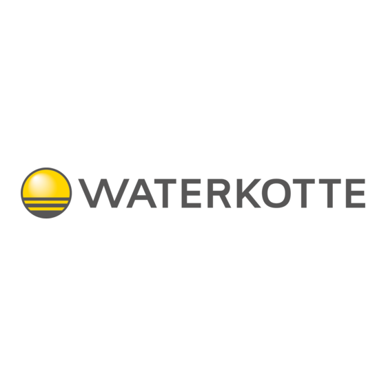 WATERKOTTE EcoTouch 5029 Ai Installatiehandleiding