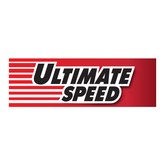 ULTIMATE SPEED HG03066 Montage- En Bedieningsinstructie