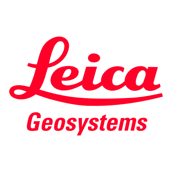 Leica Geosystems Jogger 20 Gebruiksaanwijzing