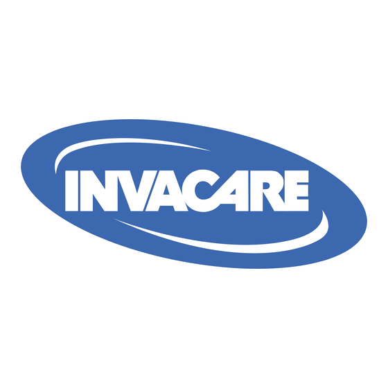 Invacare Dolomite Alpha Basic Gebruiksaanwijzing