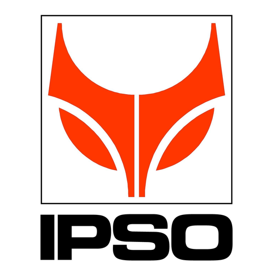 IPSO WE55 Handleiding