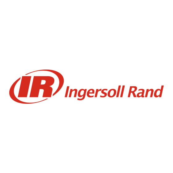 Ingersoll Rand 7/51 Bedienings- En Onderhoudshandleiding