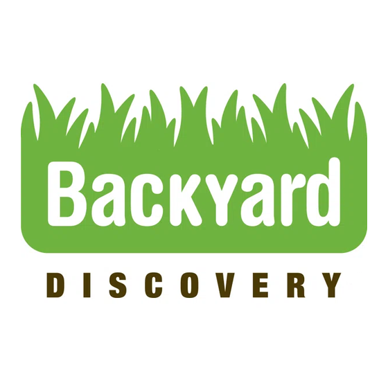 Backyard Discovery HILLCREST 1808058 Gebruikershandleiding