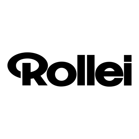 Rollei 6s Plus Gebruikershandleiding