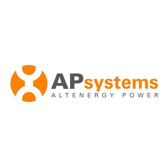 APsystems ECU-R Gebruikershandleiding En Installatie-Instructies