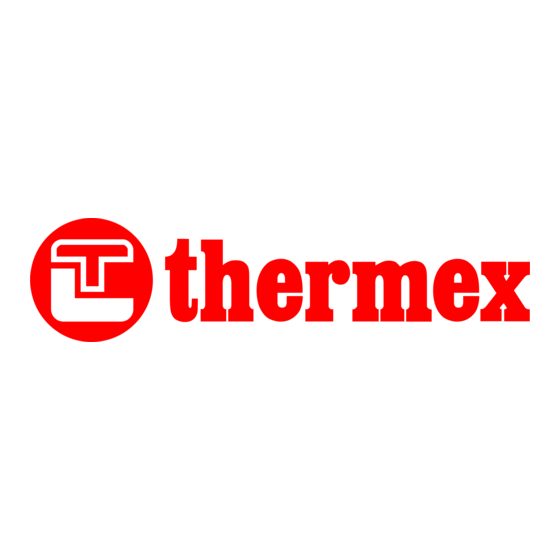 THERMEx H O Series Handleiding