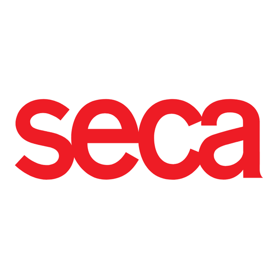 Seca 655 Gebruiksaanwijzing