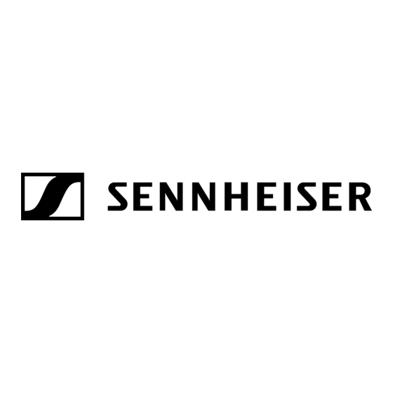 Sennheiser URBANITE XL WIRELESS Gebruiksaanwijzing