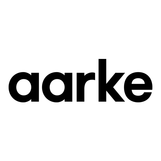 aarke CARBONATOR 3 Gebruikershandleiding