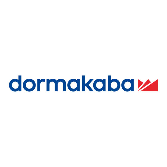 dormakaba ES 250 PRO Bedieningshandleiding