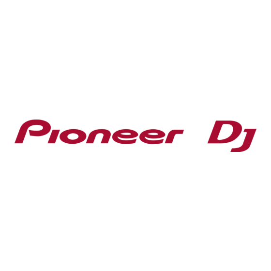 PIONEER DJ DDJ-SR2 Handleiding