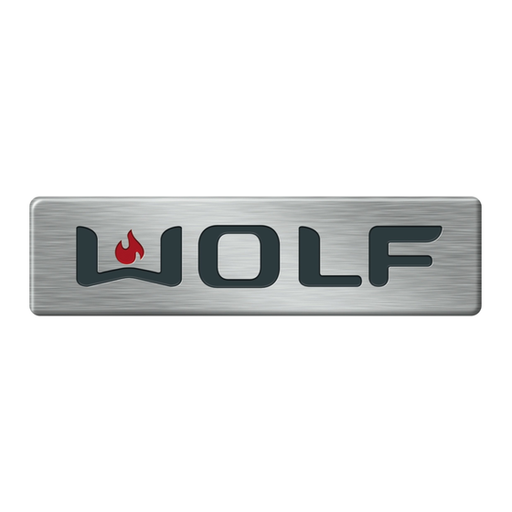 Wolf GRILLZ BioMaster OES-SC1201A Handleiding