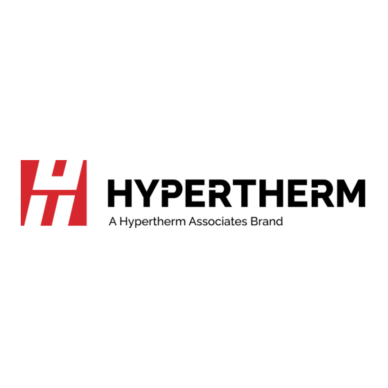 Hypertherm Duramax Retrofit Torch HRT2 Gebruikershandleiding