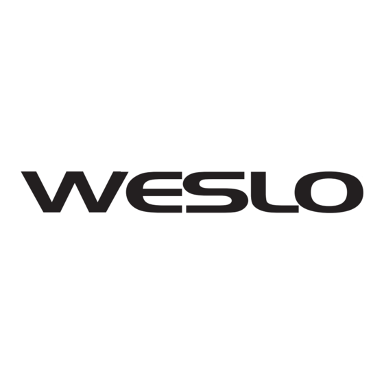 Weslo VECTOR 402 Gebruiksaanwijzing