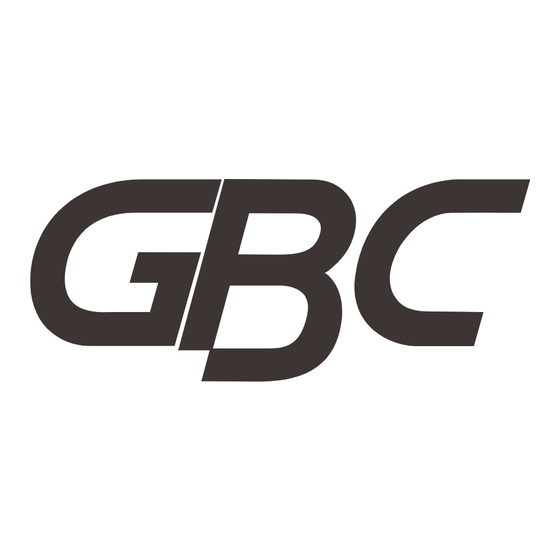 GBC QuickStart H320 Gebruiksaanwijzing