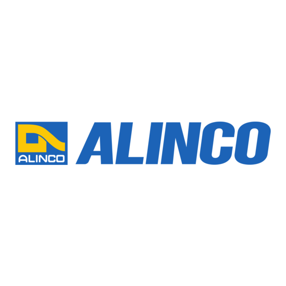 Alinco DJ-PAX4 Handleiding