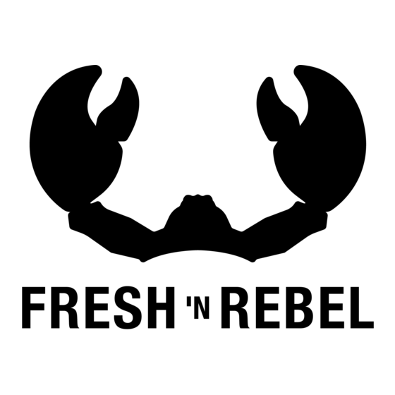 Fresh 'N Rebel ROCKBOX BOLD Handleiding