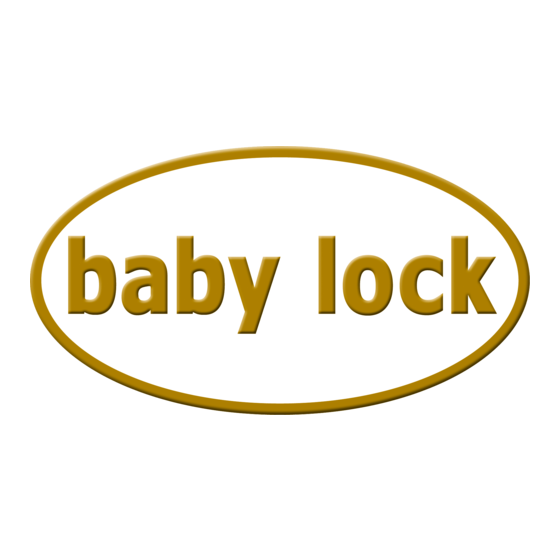 Baby Lock Venture Handleiding