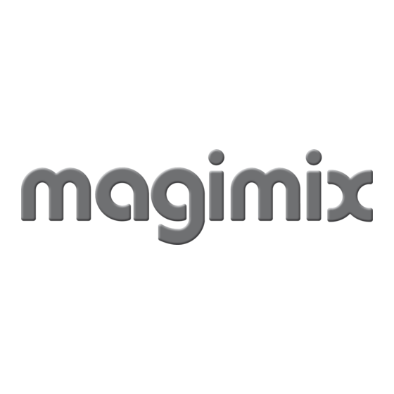 MAGIMIX NESPRESSO 11307 Handleiding