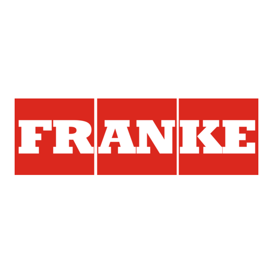 Franke MYTICO VARIO FCS4080 Gebruiksaanwijzing