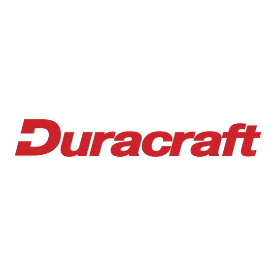 Duracraft DD-TEC10 Bedieningsinstructies