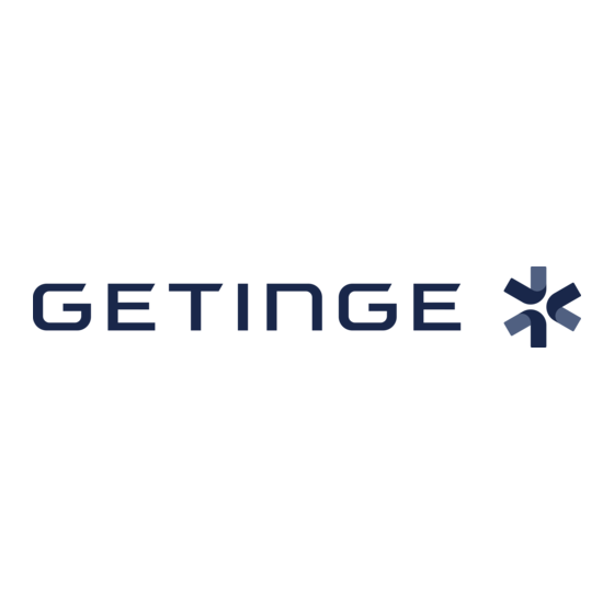 Getinge Maquet Equipment Gebruiksaanwijzing