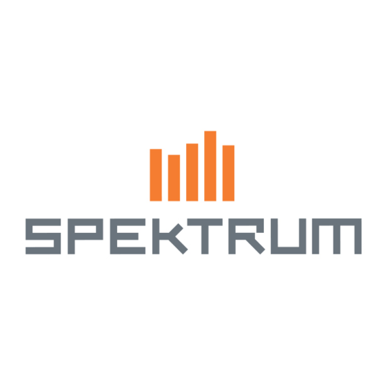 Spektrum DX7 Gebruikershandleiding