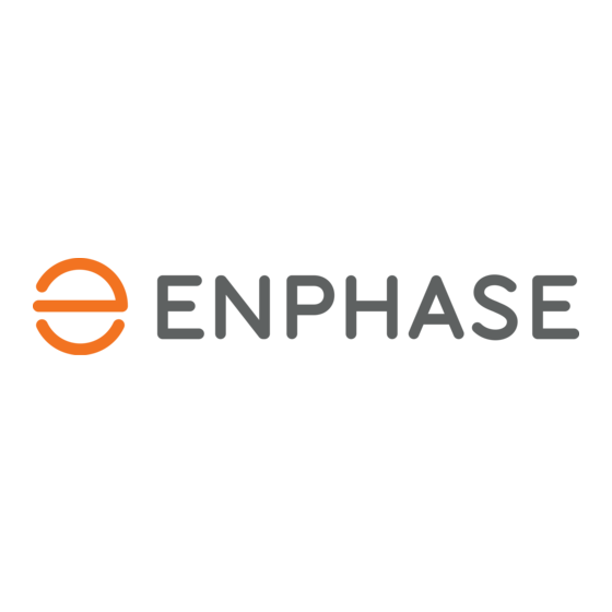 enphase IQ7 Installatie- En Bedieningshandleiding