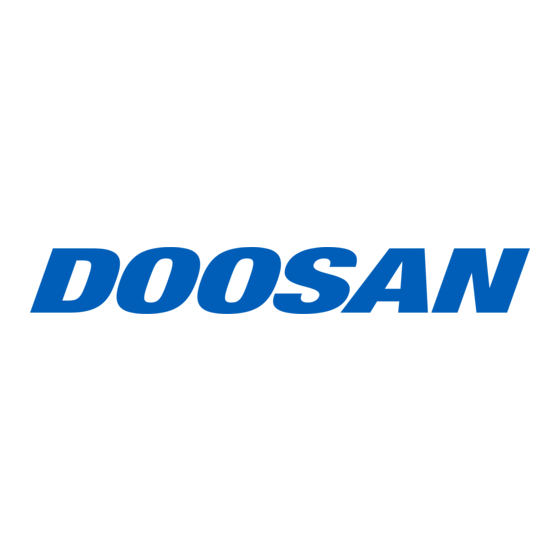 Doosan G60-SIIIA Bedienings- En Onderhoudshandleiding