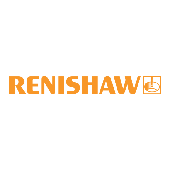 Renishaw XM-60 Gebruikersgids