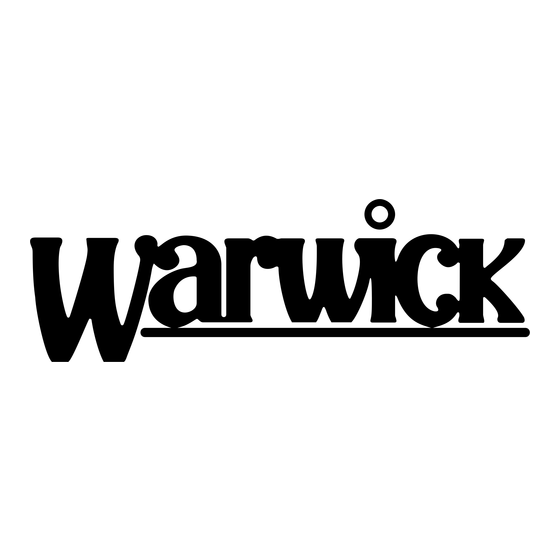 Warwick RockStand RS 20930 B/1C Handleiding