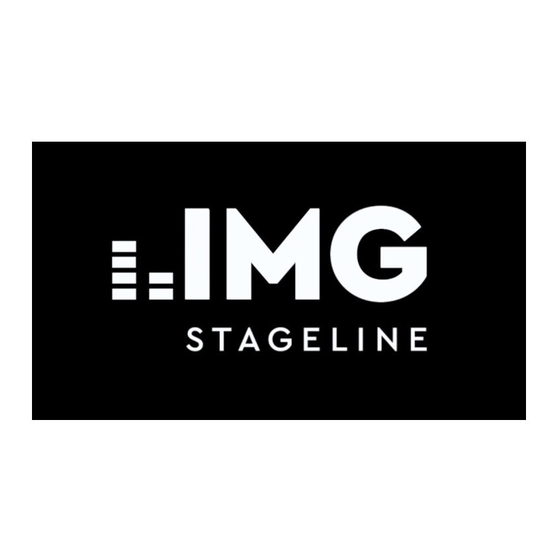 IMG STAGELINE MMX-822 Gebruiksaanwijzing