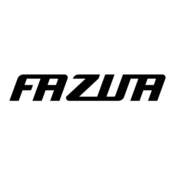 FAZUA RIDE 60 AANDRIJFSYSTEEM Gebruiksaanwijzing