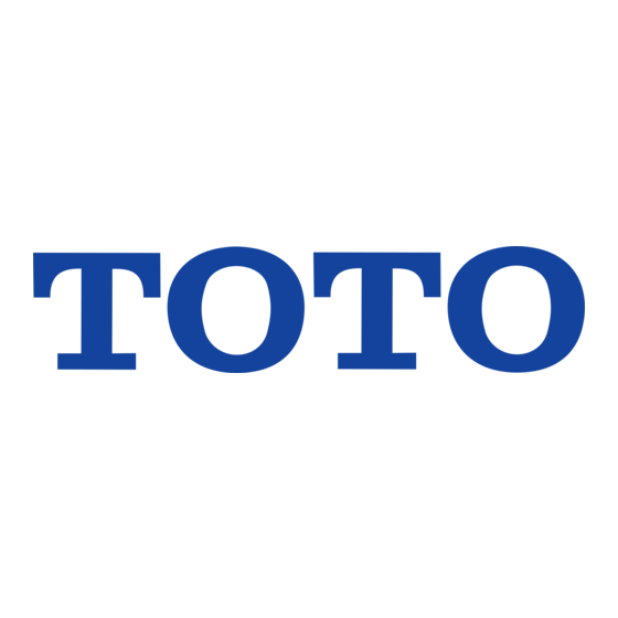 Toto MI10376U-WI Installatiehandleiding