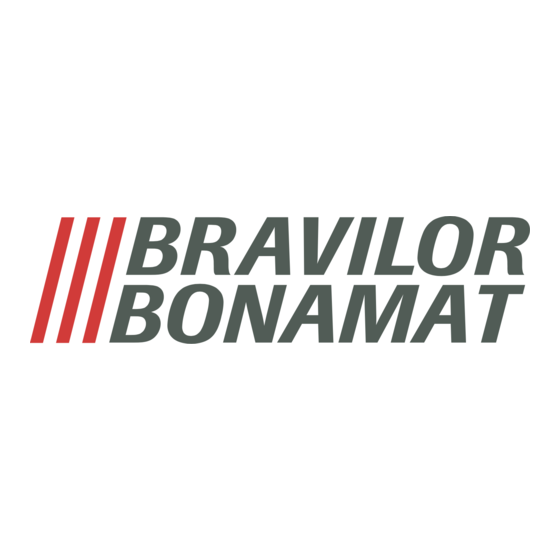 BRAVILOR BONAMAT HW 10 Gebruiksaanwijzing