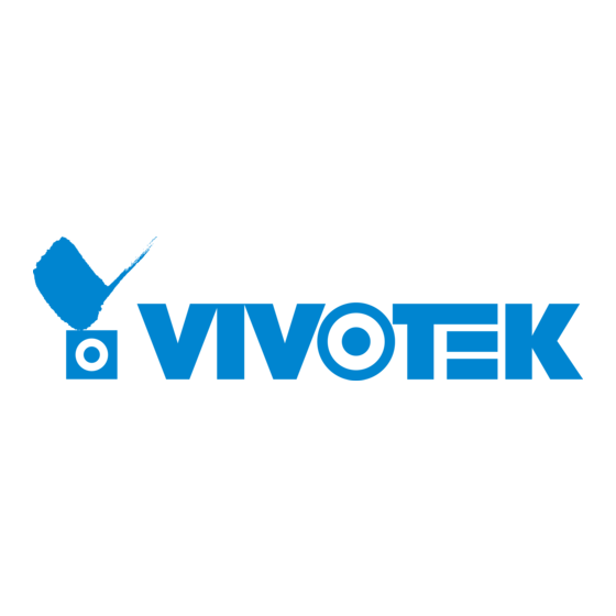 Vivotek FD8164V Snelle Installatiehandleiding