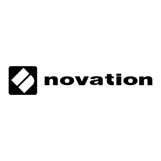 Novation MININOVA Gebruikershandleiding