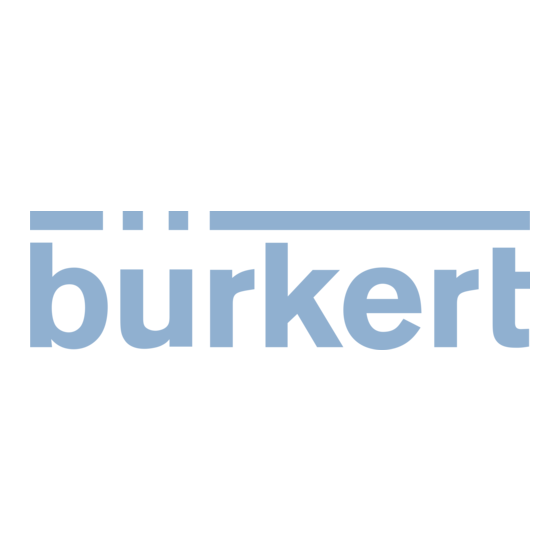 Burkert 8691 Snelle Start