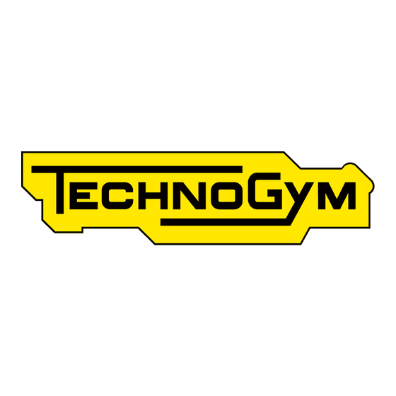 Technogym TOP 600 XT PRO Gebruikershandleiding