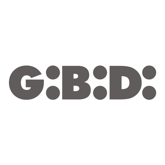 GiBiDi GSMP3G-8-2 Handleiding